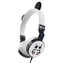 Planet Buddies - Pippin The Panda Furry kids Wired Headphones Recycled