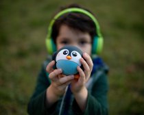 Planet Buddies - Pepper the Penguin Bluetooth Speaker Recycled