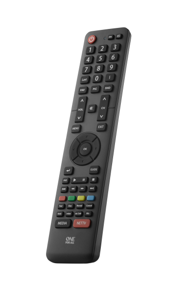 One For All Hisense TV Remote - Black