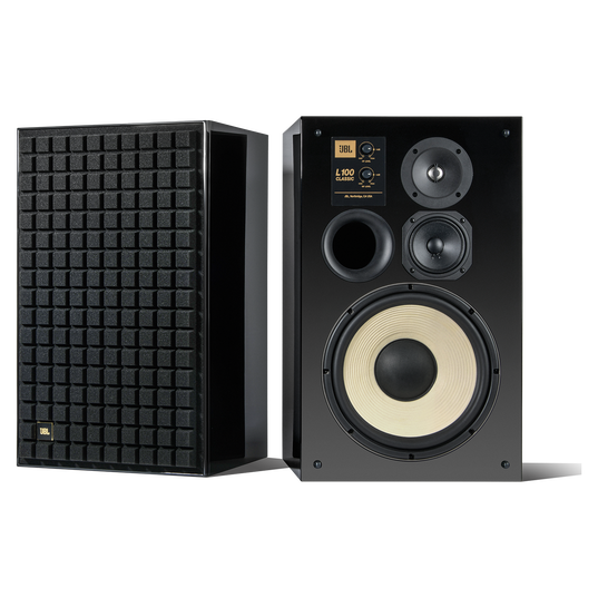 JBL L100 Classic Black Edition - Black Gloss