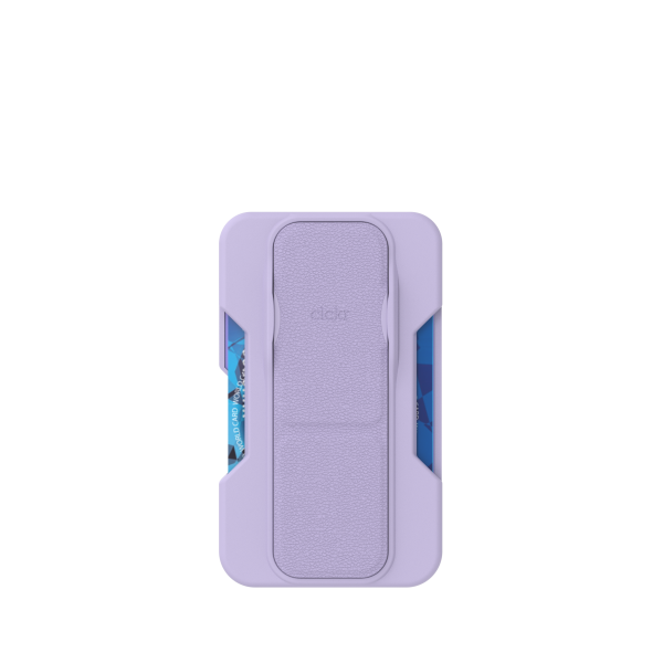 CLCKR MagSafe Wallet Stand & Grip - Lilac