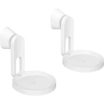 Flexson Wall Mount With Corner Piece For Sonos Era 100 Speaker (Pair) - White