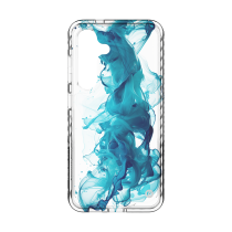 CLCKR Topaz - Samsung Galaxy S24 - Clear/Blue