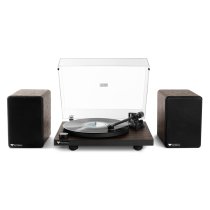 Victrola Premiere T1 Turntable System - Espresso