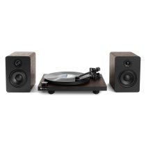 Victrola Premiere T1 Turntable System - Espresso