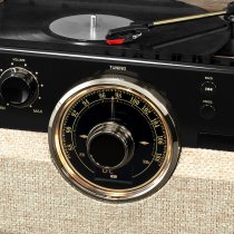 Victrola Empire Bluetooth Record Player - Farmhouse Walnut