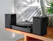 Victrola Montauk Bluetooth Turntable System - Black