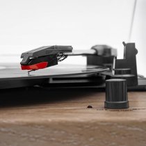 Victrola Montauk Bluetooth Turntable System - Farmhouse Walnut