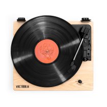 Victrola Montauk Bluetooth Turntable System - Natural