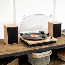 Victrola Montauk Bluetooth Turntable System - Natural