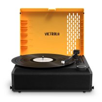 Victrola Revolution GO Portable Rechargeable Record Player - Citrus