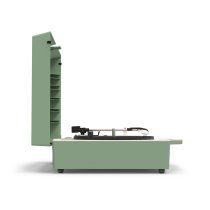 Victrola Re-Spin Sustainable Bluetooth Suitcase Record Player - Basil Green