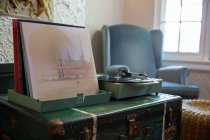 Victrola Re-Spin Sustainable Bluetooth Suitcase Record Player - Basil Green