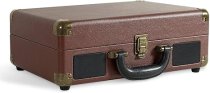 The Journey+ Suitcase Record Player - Dark Brown