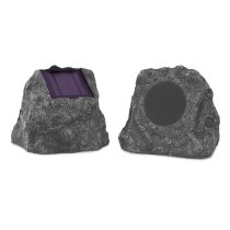 Victrola Solar Rock Speaker (2-Pack) - Black