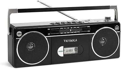 Victrola Mini Bluetooth Boombox - Black