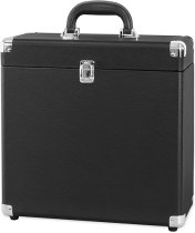 Victrola Collector Storage case for Vinyl Turntable Records - Black