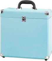 Victrola Collector Storage case for Vinyl Turntable Records - Turquoise