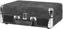 Victrola Vintage 3-Speed Bluetooth Portable Suitcase Record Player - Black