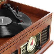 Victrola 4-in-1 Nostalgic Bluetooth Record Player - Mahogany