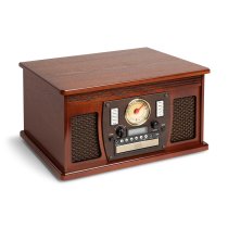 Victrola Navigator Bluetooth Record Player - Mahogany