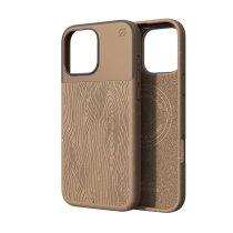 Atom Studios Split Wood Fiber MagSafe Case - Natural - iPhone 16 ProMax