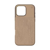 Atom Studios Split Wood Fiber MagSafe Case - Natural - iPhone 16 ProMax