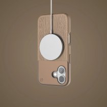 Atom Studios Split Wood Fiber MagSafe Case - Natural - iPhone 16