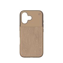 Atom Studios Split Wood Fiber MagSafe Case - Natural - iPhone 16