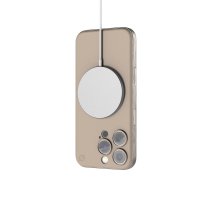 Atom Studios Soft Snap MagSafe Case - Stone Beige - iPhone 16 Pro