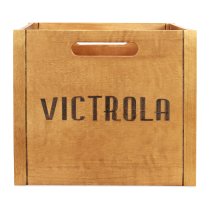 Victrola Wooden Vinyl Record Crate