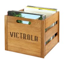 Victrola Wooden Vinyl Record Crate