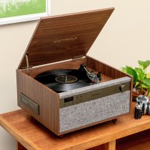 Victrola Century 6-In-1 Music Center - Walnut