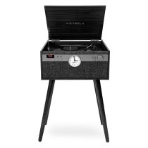 Victrola Century Signature+ 6-in-1 Wood Record Player - Black